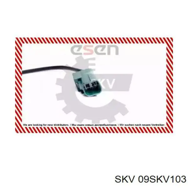 09SKV103 SKV sonda lambda sensor de oxigeno para catalizador