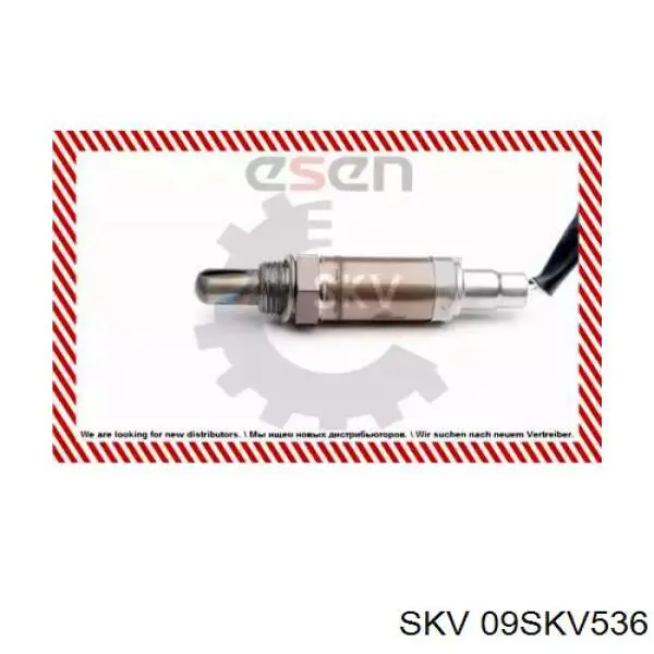 09SKV536 SKV sonda lambda sensor de oxigeno para catalizador