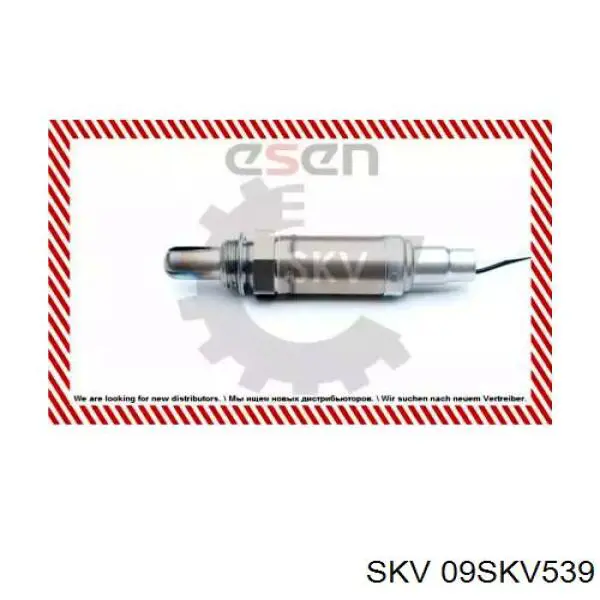 09SKV539 SKV sonda lambda sensor de oxigeno para catalizador