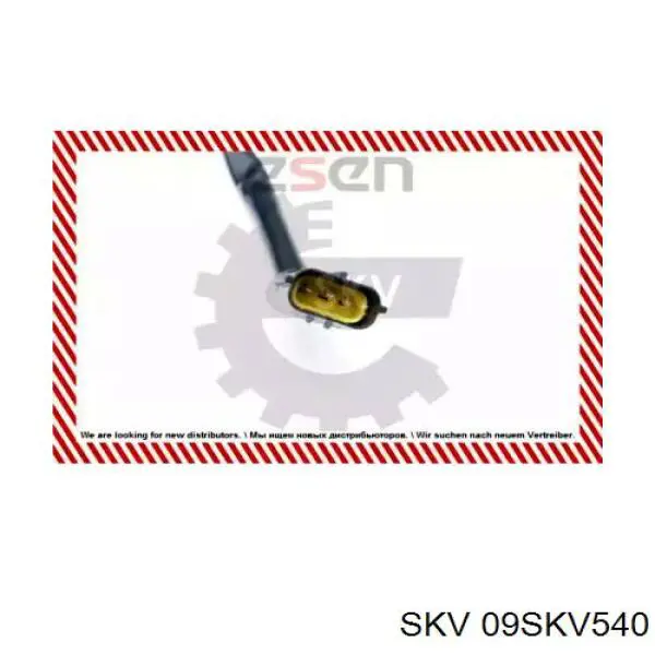 09SKV540 SKV sonda lambda sensor de oxigeno para catalizador