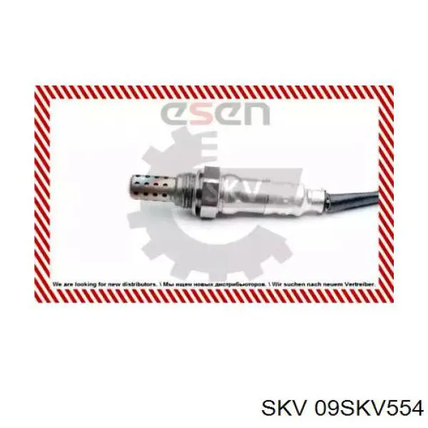 09SKV554 SKV sonda lambda sensor de oxigeno para catalizador