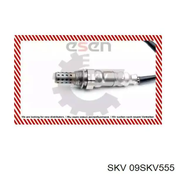 09SKV555 SKV sonda lambda sensor de oxigeno para catalizador