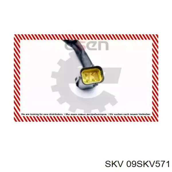 09SKV571 SKV sonda lambda sensor de oxigeno para catalizador