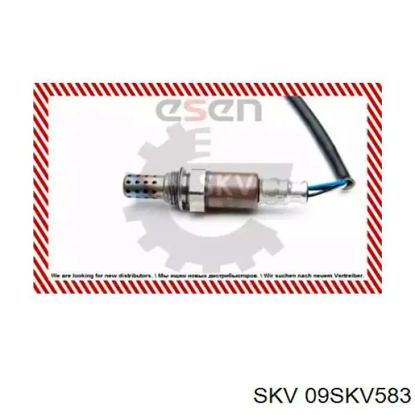 09SKV583 SKV sonda lambda sensor de oxigeno post catalizador