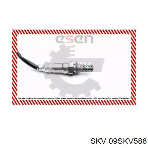 09SKV588 SKV sonda lambda sensor de oxigeno para catalizador