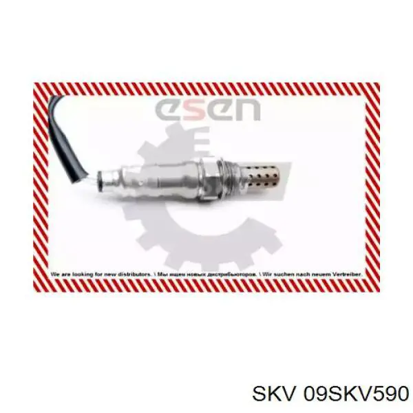 09SKV590 SKV sonda lambda sensor de oxigeno para catalizador