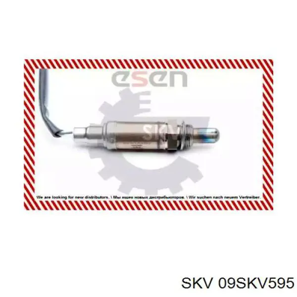 09SKV595 SKV sonda lambda sensor de oxigeno para catalizador