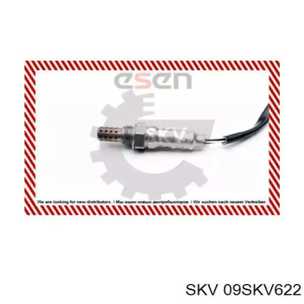 09SKV622 SKV sonda lambda sensor de oxigeno para catalizador