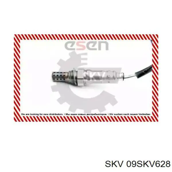 09SKV628 SKV sonda lambda sensor de oxigeno para catalizador