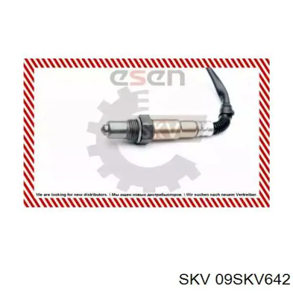 09SKV642 SKV sonda lambda sensor de oxigeno post catalizador