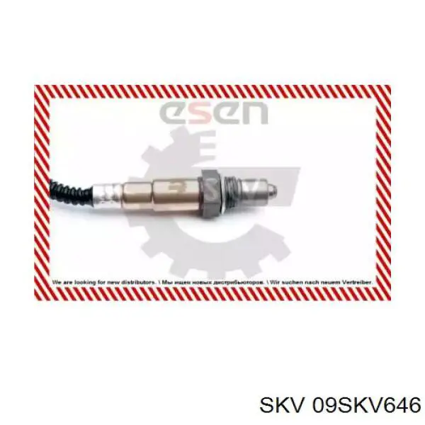 09SKV646 SKV sonda lambda sensor de oxigeno para catalizador