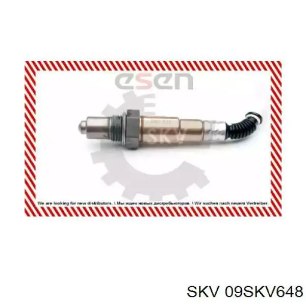 09SKV648 SKV sonda lambda sensor de oxigeno para catalizador