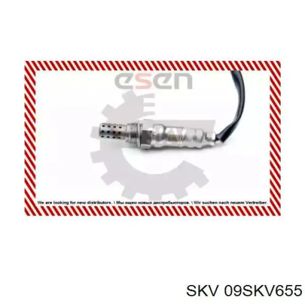 09SKV655 SKV sonda lambda, sensor de oxígeno antes del catalizador izquierdo