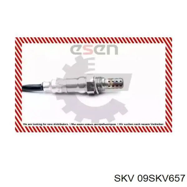 09SKV657 SKV sonda lambda sensor de oxigeno para catalizador