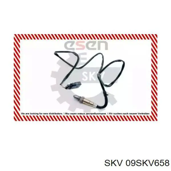 09SKV658 SKV sonda lambda sensor de oxigeno post catalizador