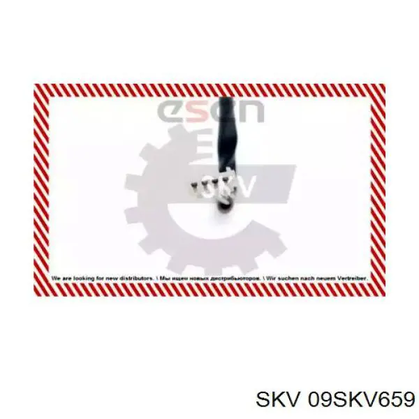 09SKV659 SKV sonda lambda sensor de oxigeno post catalizador