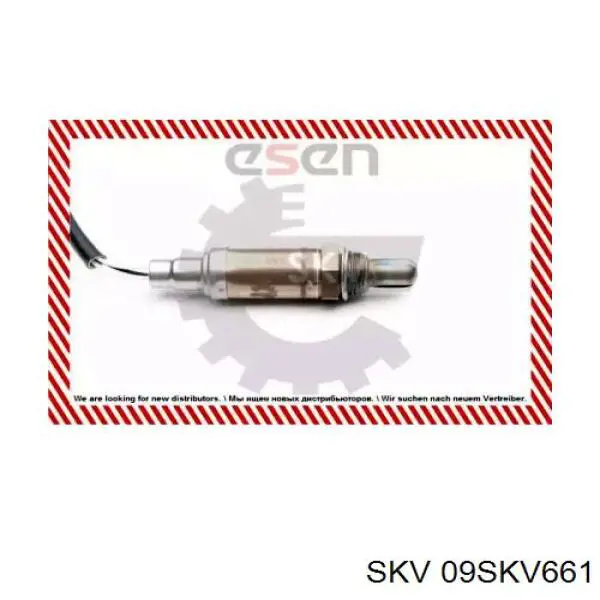 09SKV661 SKV sonda lambda sensor de oxigeno para catalizador