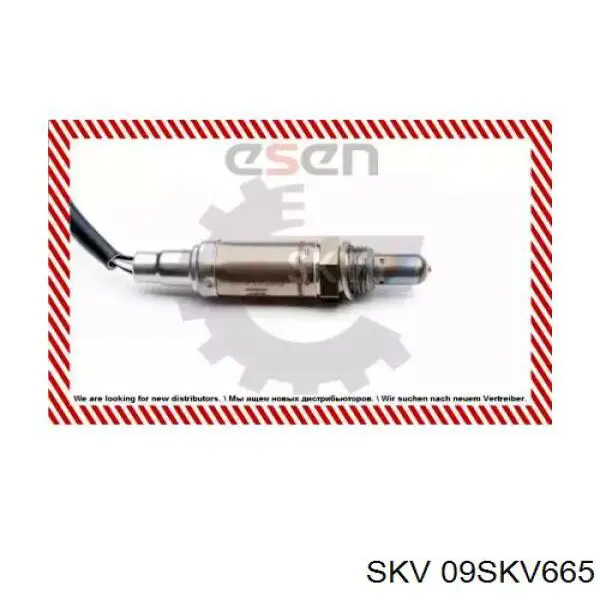 09SKV665 SKV sonda lambda sensor de oxigeno post catalizador