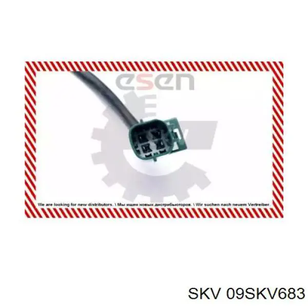 09SKV683 SKV sonda lambda sensor de oxigeno para catalizador