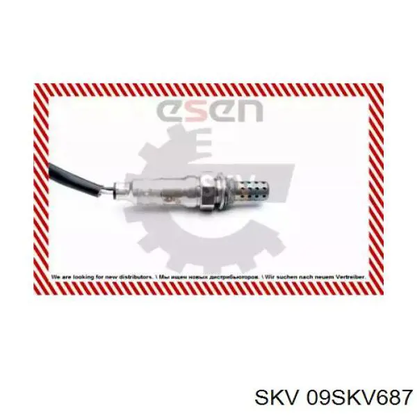 09SKV687 SKV sonda lambda sensor de oxigeno post catalizador