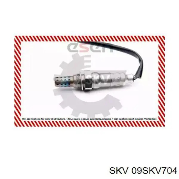 09SKV704 SKV sonda lambda sensor de oxigeno post catalizador