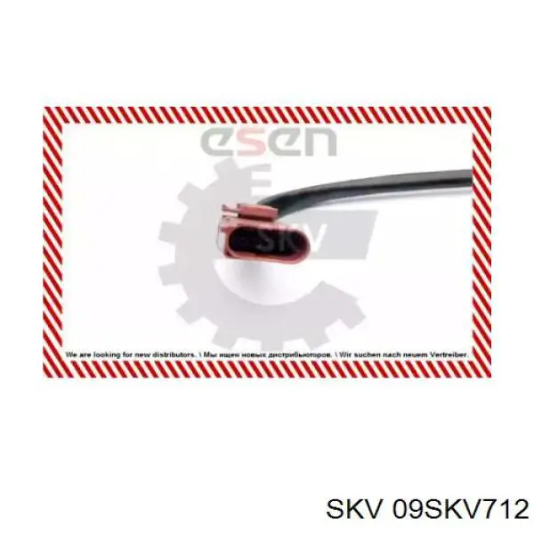 09SKV712 SKV sonda lambda sensor de oxigeno para catalizador