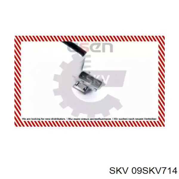 09SKV714 SKV sonda lambda sensor de oxigeno post catalizador