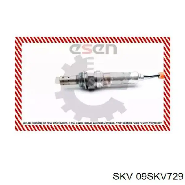 09SKV729 SKV sonda lambda sensor de oxigeno post catalizador