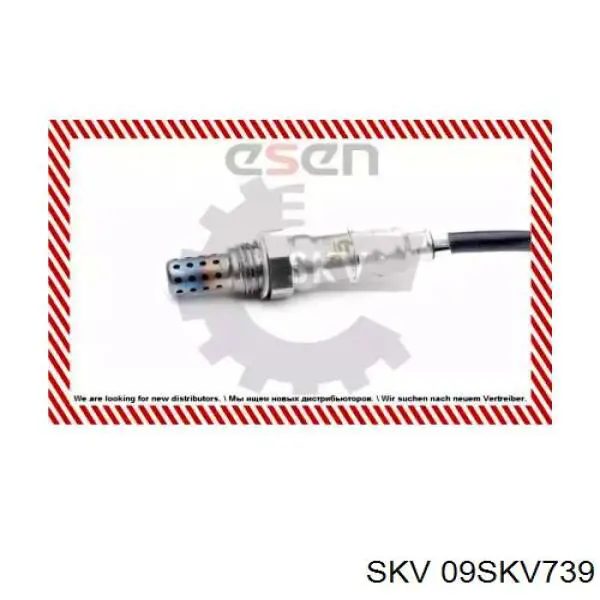 09SKV739 SKV sonda lambda sensor de oxigeno para catalizador