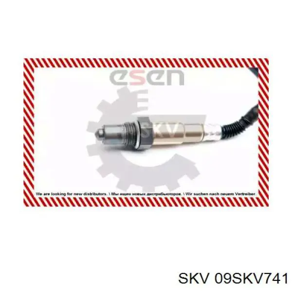 09SKV741 SKV sonda lambda sensor de oxigeno post catalizador