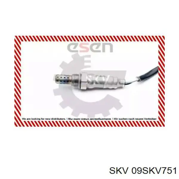 09SKV751 SKV sonda lambda sensor de oxigeno para catalizador