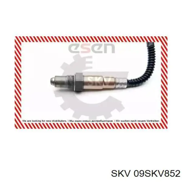 09SKV852 SKV sonda lambda, sensor de oxígeno antes del catalizador derecho