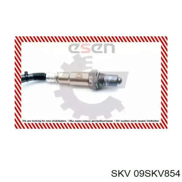 09SKV854 SKV sonda lambda sensor de oxigeno para catalizador