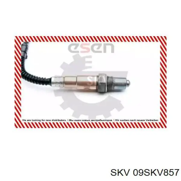 09SKV857 SKV sonda lambda sensor de oxigeno para catalizador