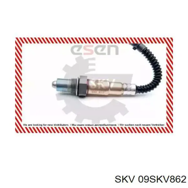 09SKV862 SKV sonda lambda sensor de oxigeno para catalizador