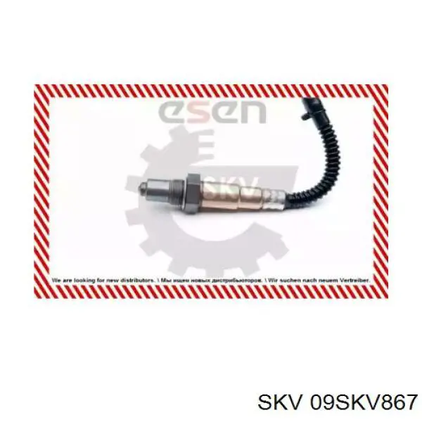 09SKV867 SKV sonda lambda sensor de oxigeno para catalizador