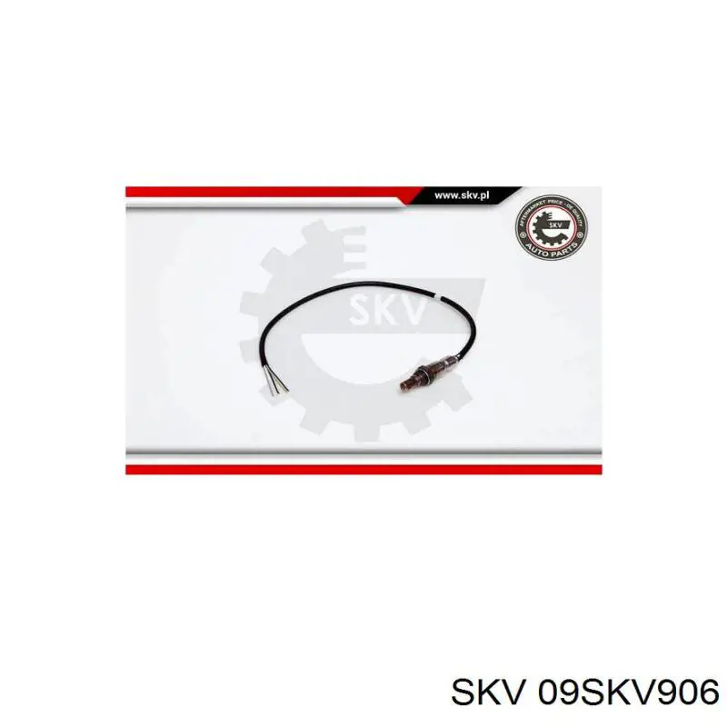 09SKV906 SKV sonda lambda sensor de oxigeno para catalizador