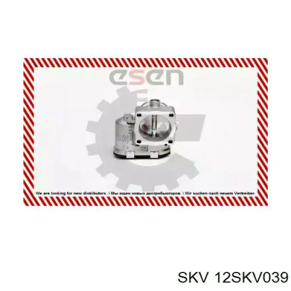 12SKV039 SKV Mariposa de admisión