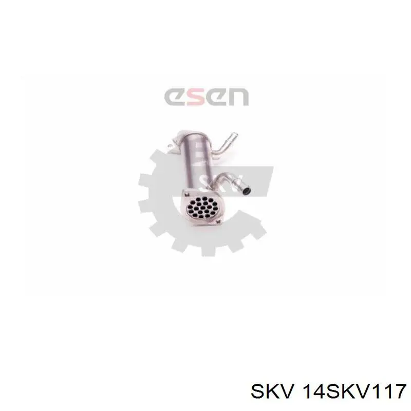 14SKV117 SKV enfriador egr de recirculación de gases de escape