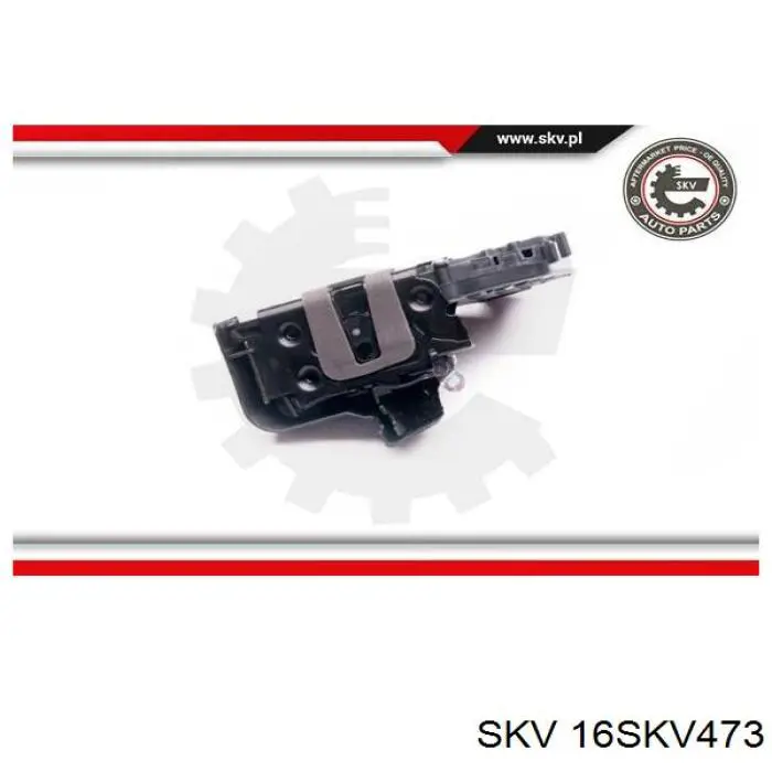 16SKV473 SKV cerradura de puerta trasera izquierda