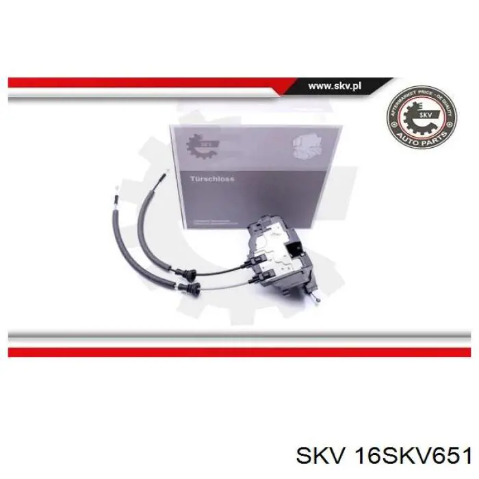 16SKV651 SKV cerradura de puerta delantera izquierda