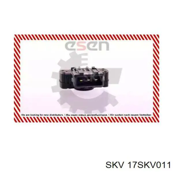 17SKV011 SKV sensor, posición mariposa