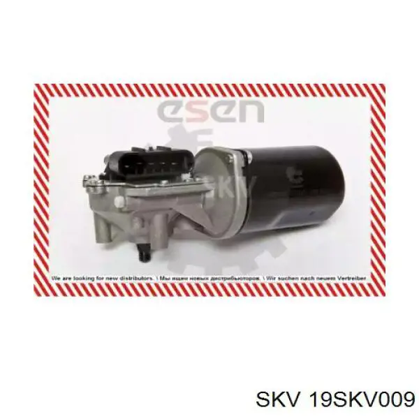 19SKV009 SKV motor del limpiaparabrisas del parabrisas