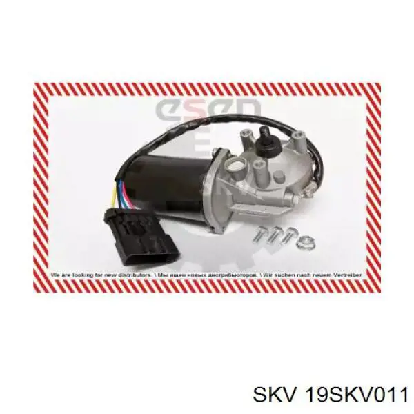 19SKV011 SKV motor del limpiaparabrisas del parabrisas