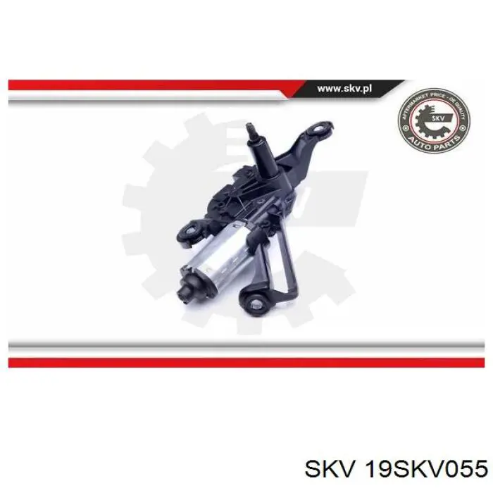 19SKV055 SKV motor limpiaparabrisas luna trasera