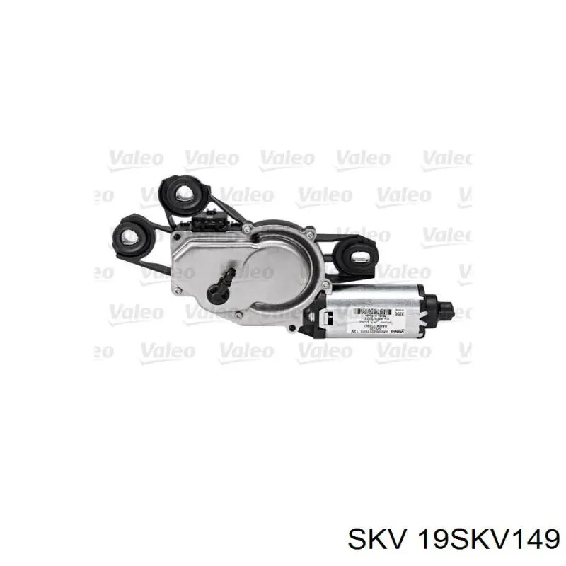 19SKV149 SKV motor limpiaparabrisas luna trasera