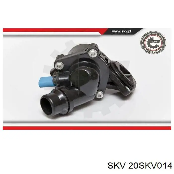 Caja del termostato Audi A4 8EC