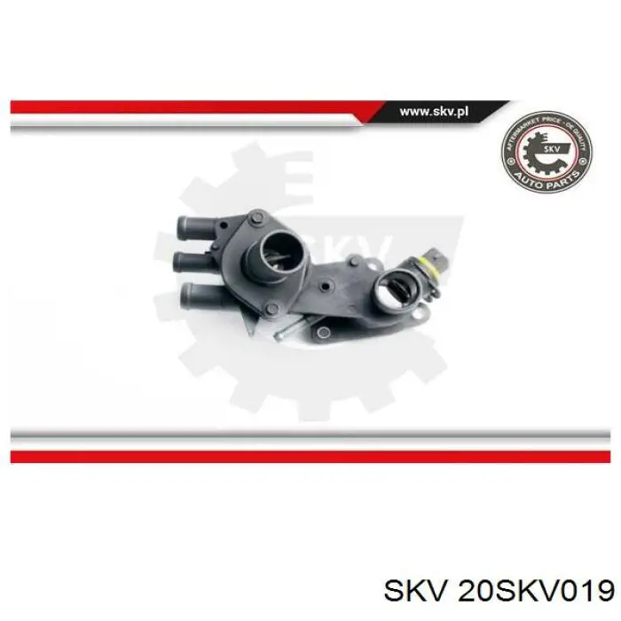 Caja del termostato Seat Ibiza 2 6K1