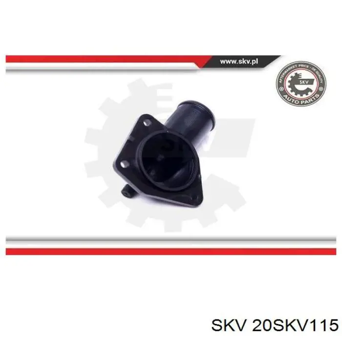 Caja de termostato 00001336V4 Peugeot/Citroen