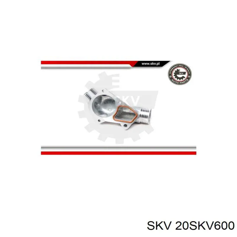 20SKV600 SKV caja del termostato